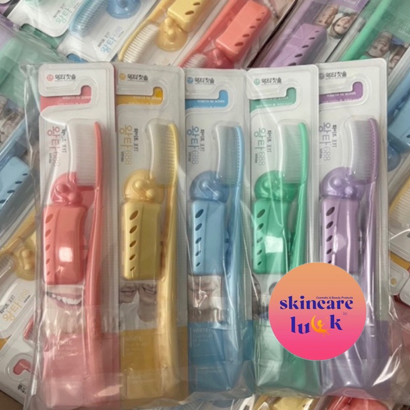 💖แท้/ส่งไวมาก💖 (1ชิ้น) แปรงสีฟันจองกุก WANGTA Tooth Brush จาก เกาหลี แปรงนุ่มพิเศษ ไม่บาดเหงือก ไอดอลเกาหลีใช้ Wang Ta