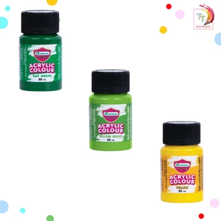 Master Art สีอะคริลิค แบบขวดพลาสติก ขนาด 20 ml. / 60 ml. ( จำนวน 1 ขวด )