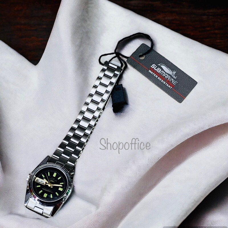 นาฬิกาข้อมือ ผู้หญิง US SUBMARINE แท้ มีพรายน้ำ กันน้ำ100% มีวันที่ สัปดาห์ J035