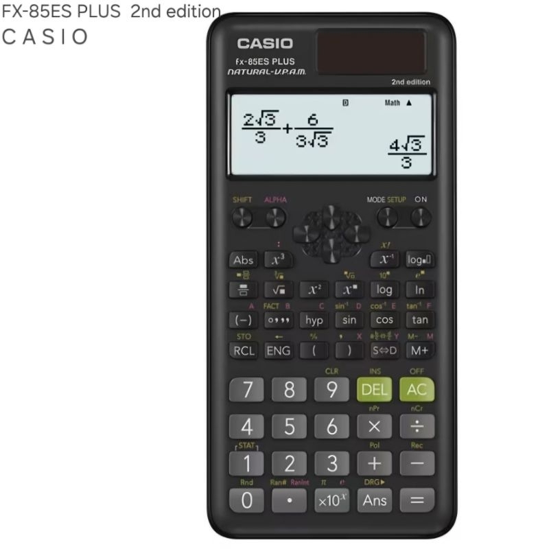 Casio FX-85es plus 2 (2nd edition) รุ่นใหม่ เครื่องคิดเลขวิทยาศาสตร์คาสิโอ