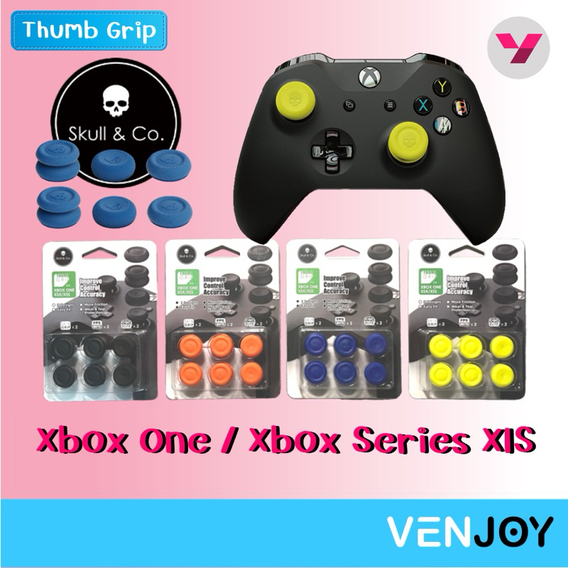 Skull & Co ของแท้ ฝาครอบอนาล็อกจอย / Thumb Grip Set for Xbox One, Xbox Series X/S ราคา ถูกที่สุด ดีลบีเคเค