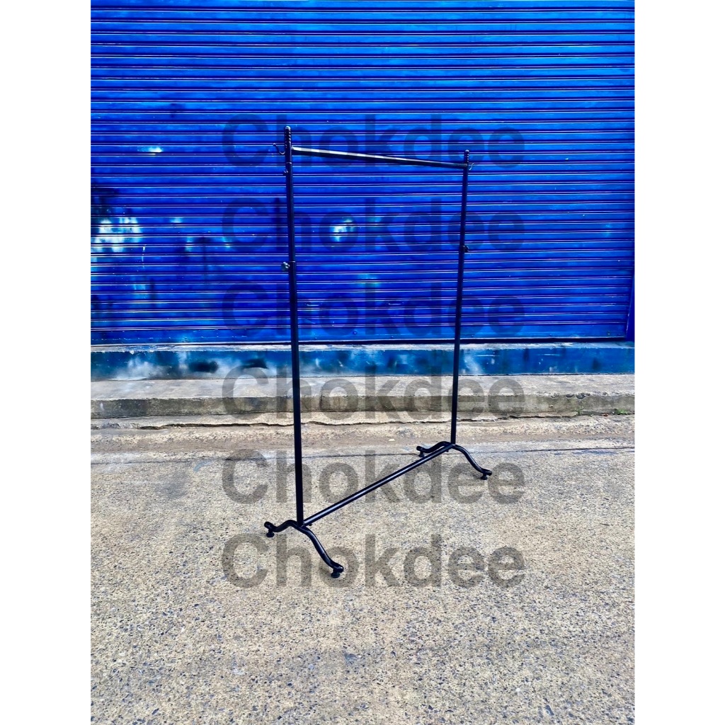 ราวตากผ้า รามแม่ค้า ราวสนาม ราวแขวนผ้า ขาแป้น ปีกนก ขนาด1เมตร และขนาด1.20เมตร เป็นเหล็กชุปโครเมี่ยม ตรงปก หนามาก เงางาม