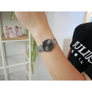 JULIUS JA-1403 นาฬิกาข้อมือผู้หญิง สายสแตนเลส กันน้ำ Quartz นาฬิกาแฟชั่นผู้หญิง พร้อมกล่อง