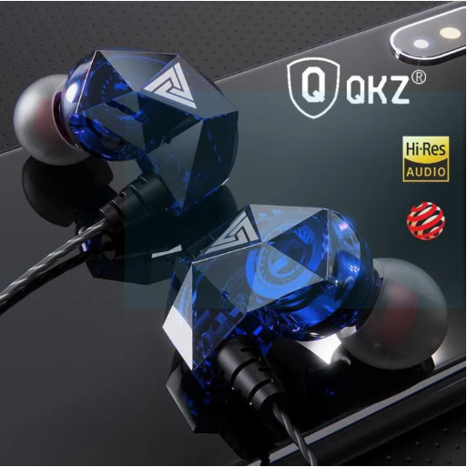 QKZ AK2 หูฟังพร้อมไมโครโฟน ชุดหูฟังสำหรับเล่นเกมชุดหูฟังสเตอริโอ Earphone Sport Earbuds Stereo Headset