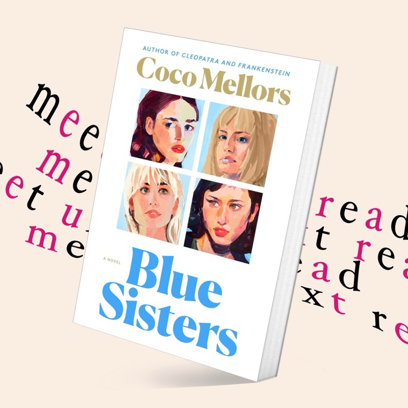 Blue Sisters by Coco Mellors (Large Print) (หนังสือภาษาอังกฤษ)