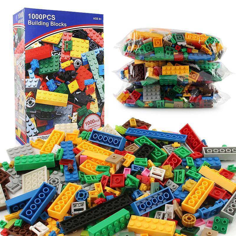 ตัวต่ออิสระ​ 1000 ชิ้น 4สี DIY ของเล่นเสริมพัฒนาการ ฝึกสมาธิ พัฒนาการการเรียนรู้