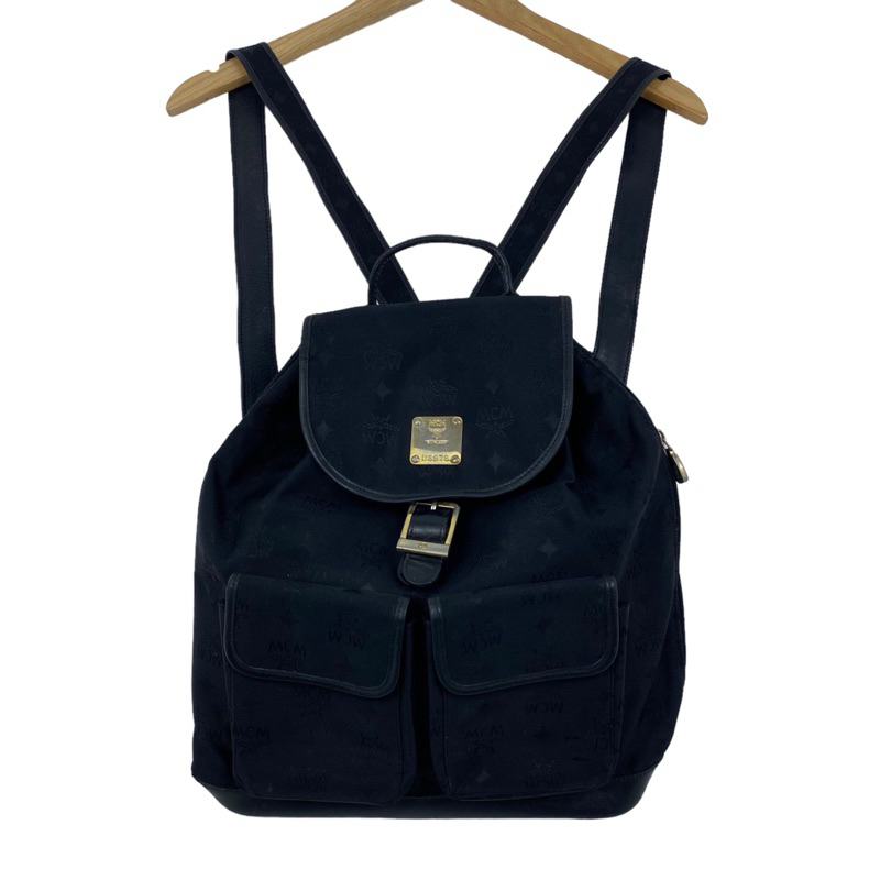 Vintage MCM Monogram Backpack