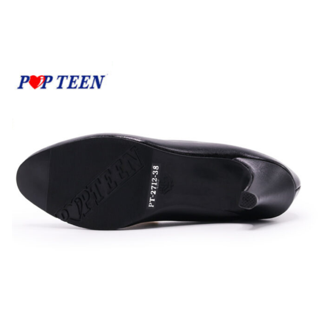 Popteen รองเท้าคัทชูผู้หญิง ส้นสูงแบบหุ้มส้น รุ่น PT-2712 (ไซส์35-42) (XEIA)