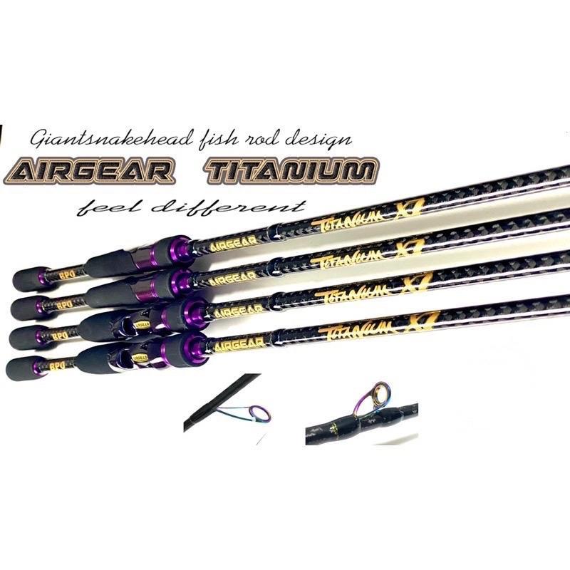 คันเบ็ด Airgear Titanium XT  คันกราไฟท  ท่อนเดียว