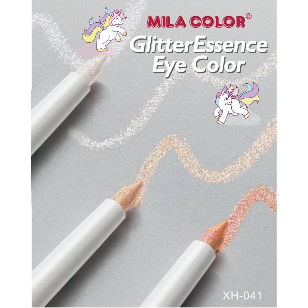 MILA COLOR Glitter Eye Color Stick ไฮไลท์ชิมเมอร์ ผสมกลิตเตอร์ เพิ่มประกายโดดเด่นให้ดวงตา