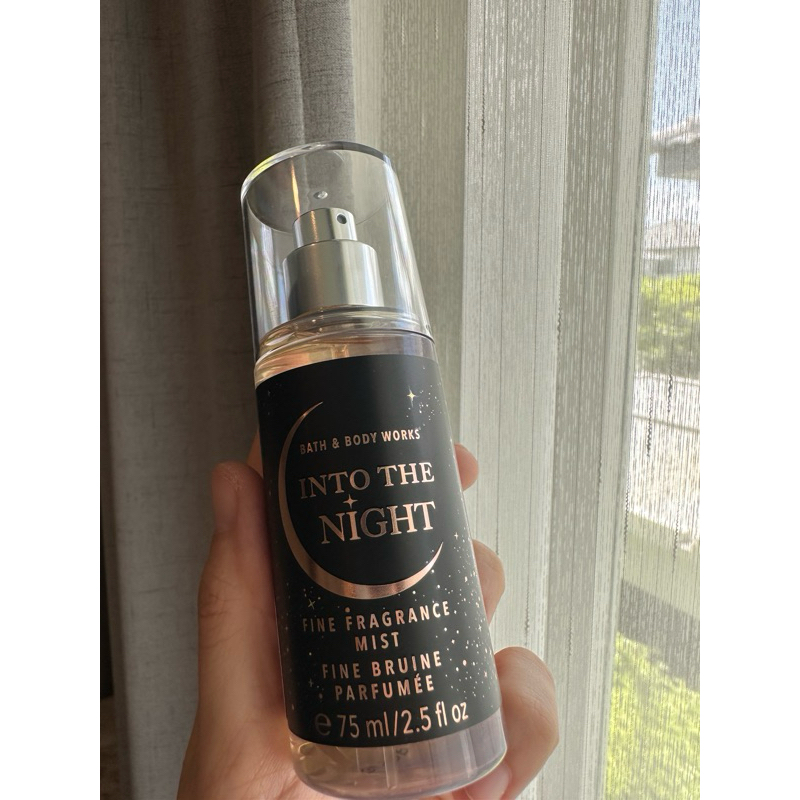 🔴แท้💯%Shopไทย🔴Bath & Body works body mist✅ กลิ่น Into The night body spray ✅travel size mini size  ขนาดพกพา ✅พร้อมส่ง
