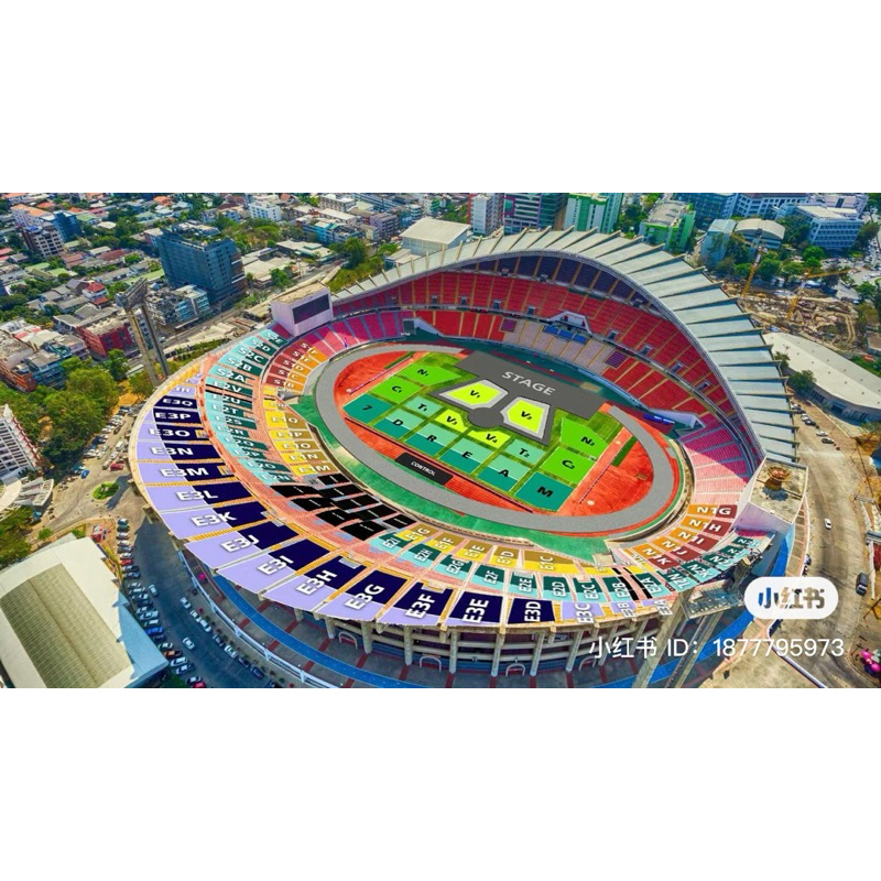 บัตรคอนnct dream in bkk