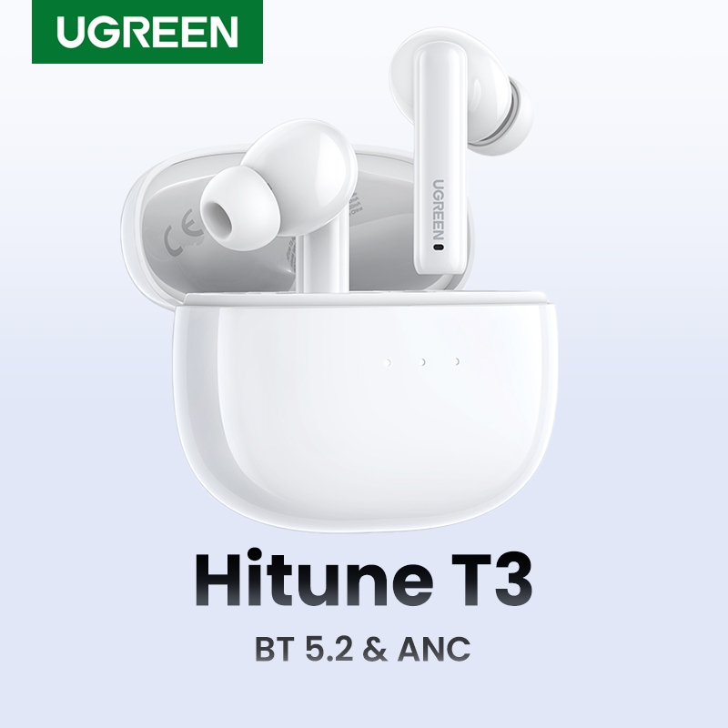 UGREEN HiTune T3 BT 5.2 Active Noise Cancelling Wireless Earbuds ANC Transparency ตัดเสียงรบกวน