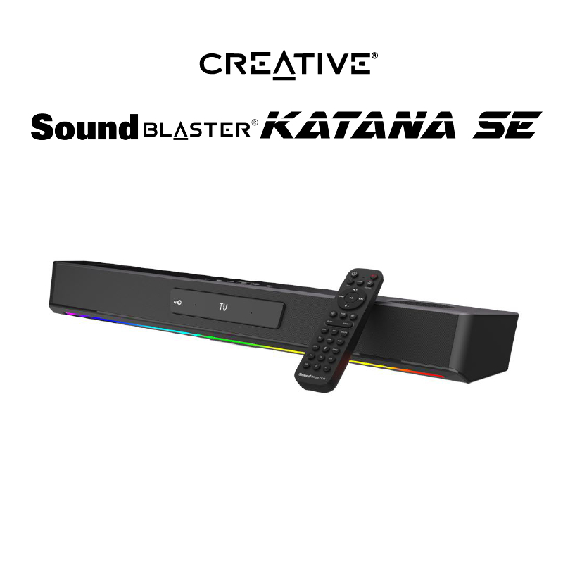 Creative รุ่น MF8415 Sound Blaster Katana SE ลำโพงเกมมิ่งซาวด์บาร์ มาพร้อมด้วย Super X-Fi