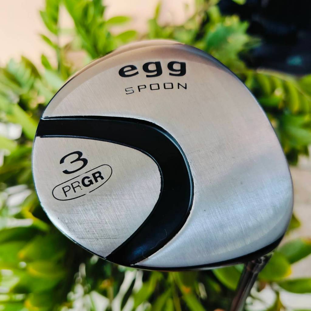 [ผ่อน] FW3 PRGR EGG SPOON สุดพรีเมี่ยมญี่ปุ่น วัสดุดีมากๆ กระดองดีไซน์แบบพิเศษ ก้าน M-37 ตีลอยง่ายแล