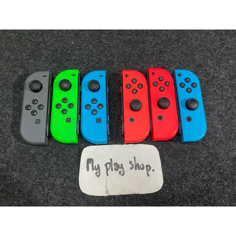 Joy con nintendoswitch สินค้ามือสองของแท้ สภาพดี ใช้งานปกติ