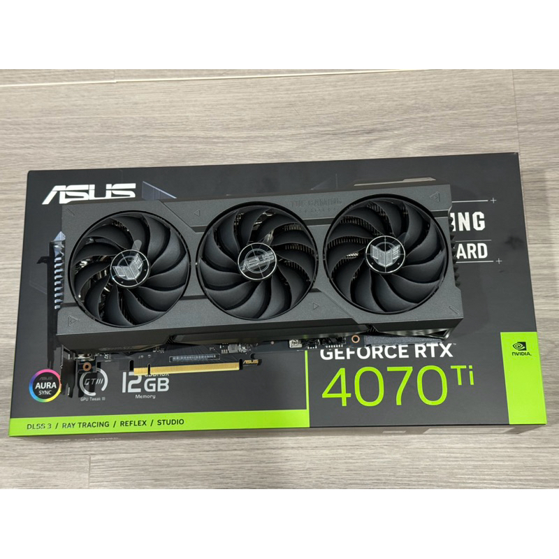 RTX4070ti 12GB Asus tufgaming มือ2 สภาพใหม่ ประกันไทยถึง 6/2026