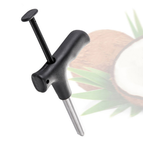 Fanke ที่เปิดมะพร้าวสแตนเลส มีดมะพร้าว ที่เปิดมะพร้าว อุปกรณ์เจาะมะพร้าว มีดผลไม้ มีขนาดเล็กพกพาได้ - รูปที่ 6