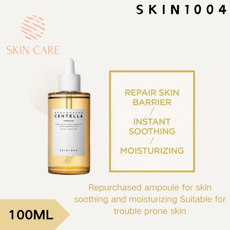 Skin 1004 Madagascar Centella Ampoule 100 ml เซรั่มลดสิว