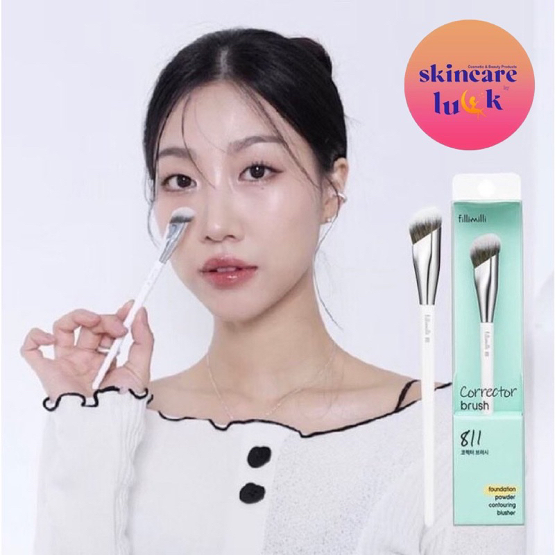 💖 แท้/ส่งไวมาก 💖 Fillimilli - 811 Corrector Brush แปรงคอนซีลเลอร์ เกาหลี แปรงรองพื้น ใช้แล้วผิวเนียน