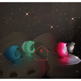 จิบิติดรองเท้า ไฟ LED พกพา หลอดไฟ ตกแต่ง กันน้ำ กันฝน 1 ชิ้น
