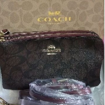 กระเป๋าสะพายข้าง Coach 2 ซิป 🥰