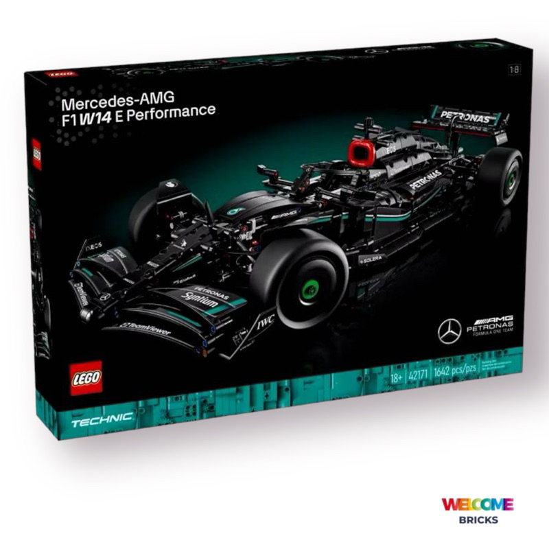 สินค้ากล่องสวย Lego 42171 Mercedes-AMG F1 W14 E Performance เลโก้ของใหม่ ของแท้ 100%