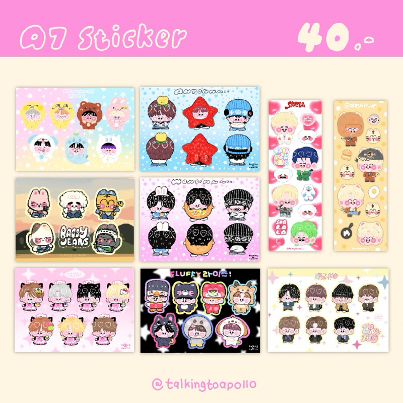 A6 Sticker - NCT Riize (in-stock)