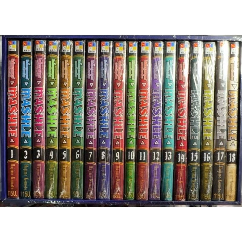 ส่งฟรี ของครบ MASHLE ศึกโลกเวทมนตร์คนพลังกล้าม เล่ม 1-18 + BOXSET (รับฟรีโปสการ์ดลายพิเศษ 1 แผ่น จำนวนจำกัด