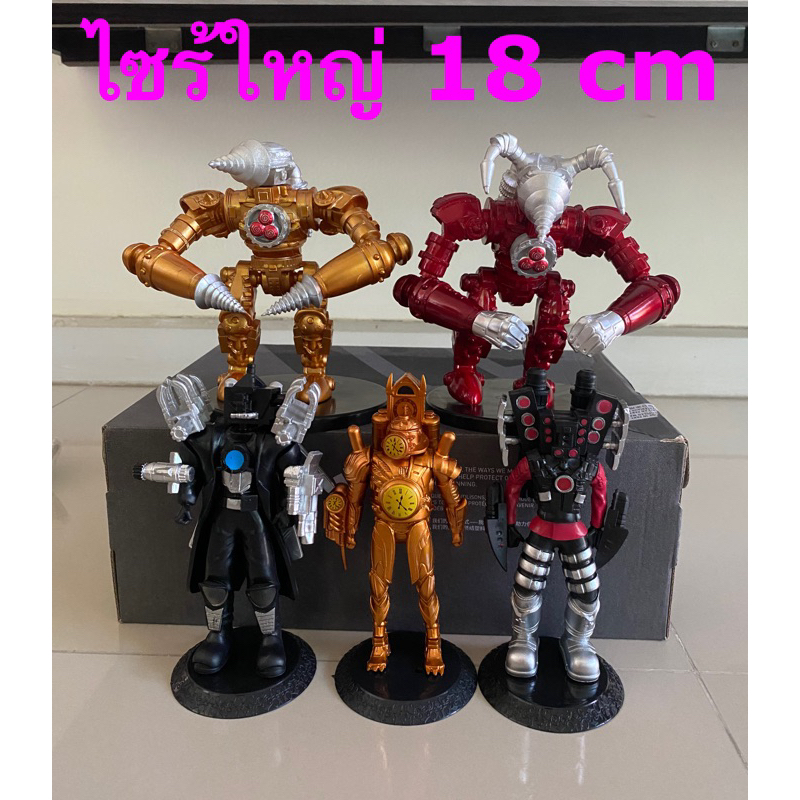 โมเดล clock man สกีบีดี้ทอยเล็ต ไซร์ใหญ่ ความสูง 17 cm ขยับแขนหัวได้ ถ่ายรูปจากสินค้าจริง วัสดุพีวีซี ++พร้อมส่งจากไทย++
