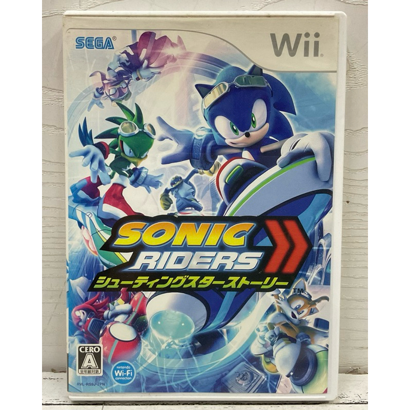 แผ่นแท้ [Wii] Sonic Riders: Shooting Star Story (RVL-P-RS9J)