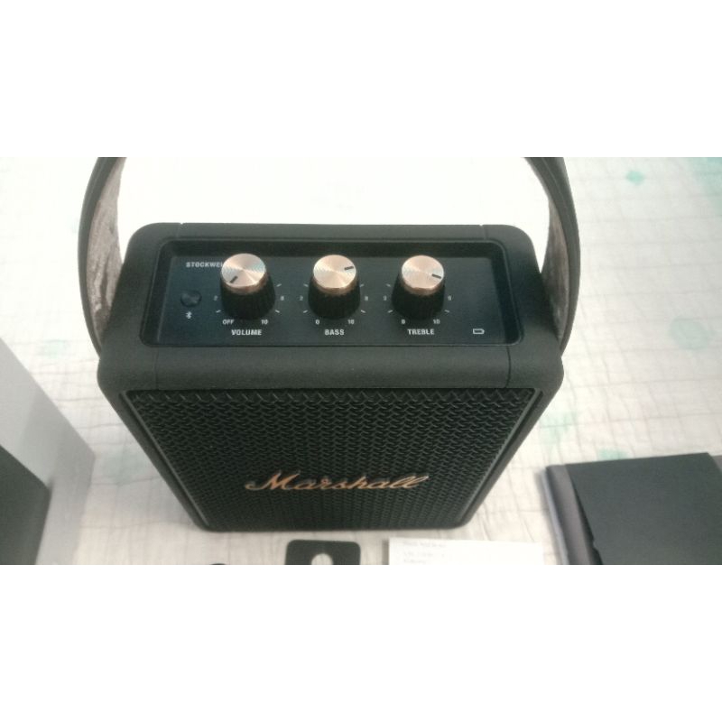 ขายลำโพงMARSHALL STOCKWELL 2 เครื่องแท้ศูนย์ไทย