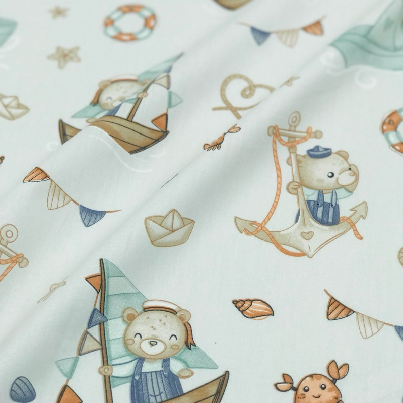 ผ้า cotton 100% หน้ากว้าง 160cm.(64”) 1 ชิ้น 1/2 เมตร ตัดยาวต่อเนื่องได้