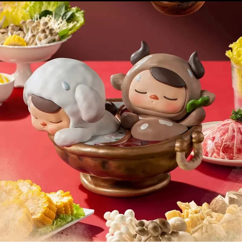 POPMART PUCKY Fairy Gourmet Hotel Series น้องชาบู เชคการ์ด