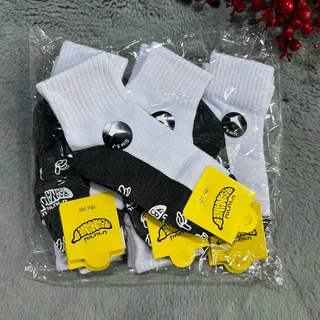 🧦ถุงเท้านักเรียน มีกันลื่น 1แพ็ค12คู่ 🩷มีไซส์:3-5ปี 4-6/5-7/7-9/ฟรีไซส์ ผ้าดี ผ้านิ่ม ลายน่ารัก พร้อมส่งจ้า✅