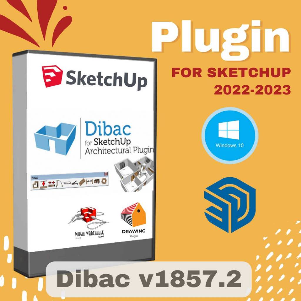 Dibac v.1857.2  Plugin for Sketchup 2022-2023