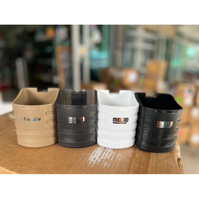 อุปกรณ์เสริมที่เสียบแก้วน้ำ สำหรับติดกล่องอุปกรณ์ตกปลา MEBAO มีให้เลือก2สี ขาว และดำ