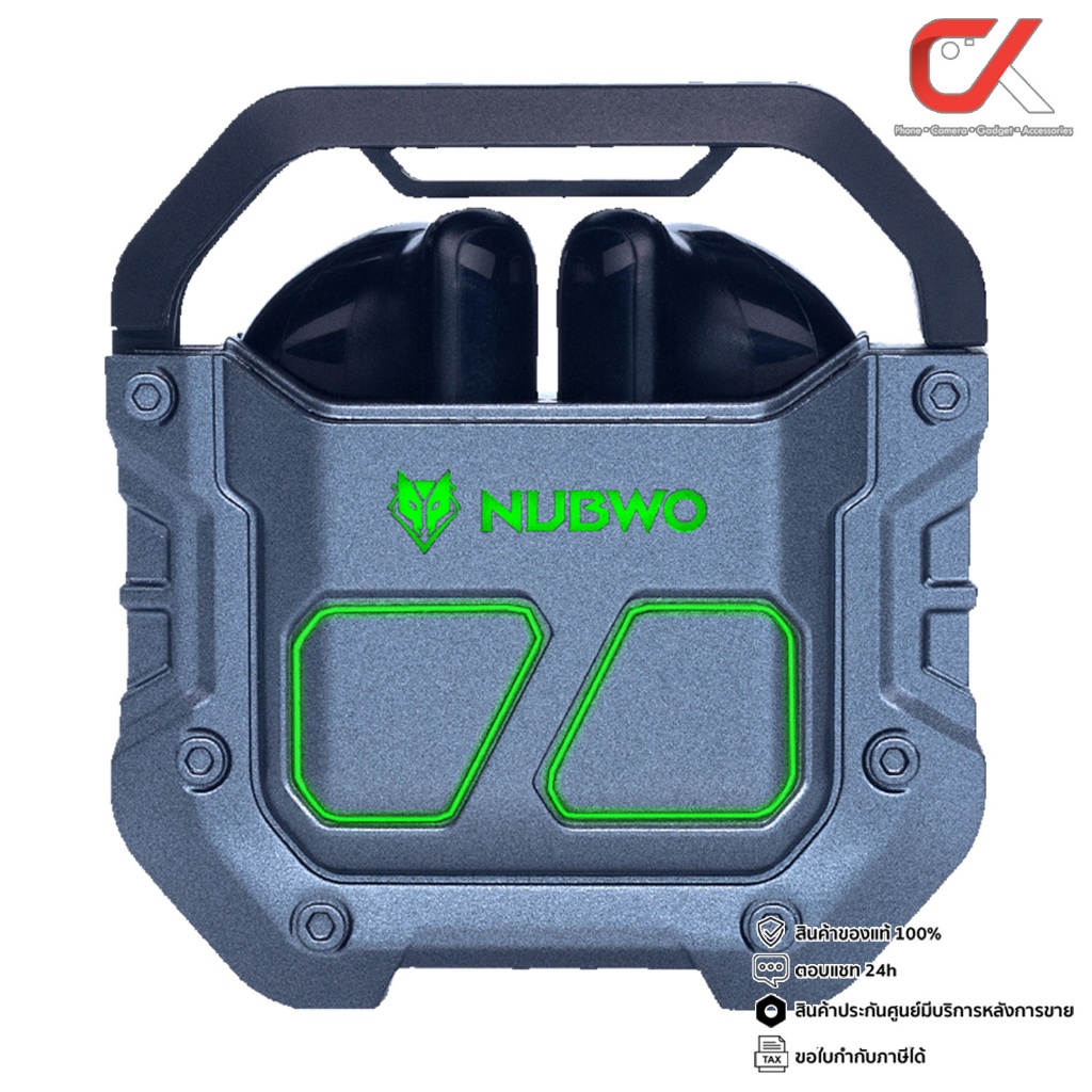Nubwo NTW3 Gaming Earbuds TWS Wireless หูฟังเกมมิ่งไร้สาย หูฟังบลูทูธ