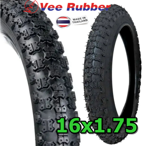 ยางนอกจักรยาน Vee Rubber 16x1.75 เกรดพรีเมี่ยม