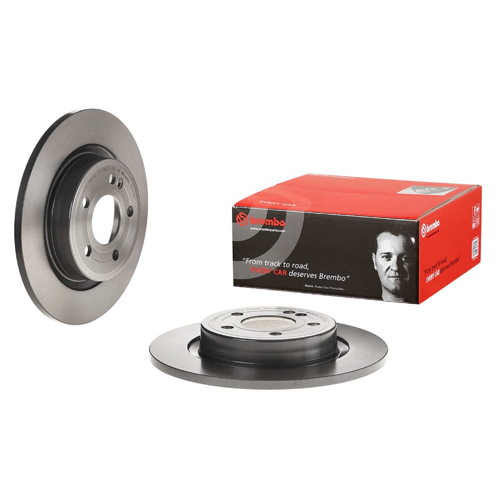 จานเบรคหลัง BENZ A-CLASS W177 B-CLASS W247 CLA C118 GLA H247 GLB X247 295MM BREMBO /ชิ้น