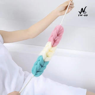 แบบยาว ใยขัดตัว ใยขัดหลัง ใยถูหลัง แปรงอาบน้ำด้านหลัง ไม่บาดผิว (พร้อมส่ง)G2053