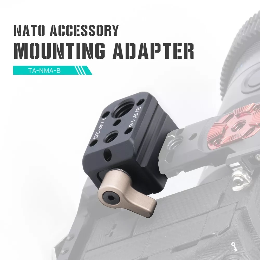 TILTA NATO Accessory Mounting Adapter (Black)