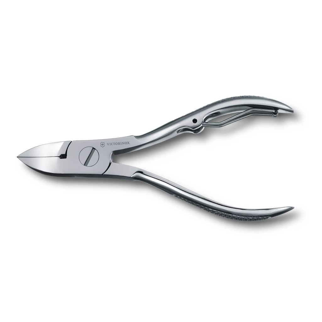 Victorinox Nail Nipper – Nail Pliers with Cross-Hatched Handles (8.2023.11) กรรไกรตัดเล็บ เล็บเท้า อุปกรณ์ทำเล็บ ราคา ถูกที่สุด ดีลบีเคเค