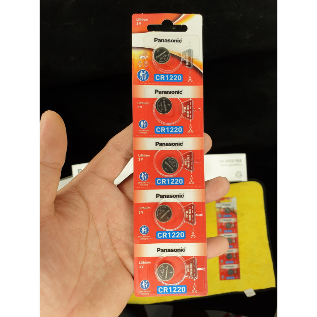 ถ่าน แบตนาฬิกา Casio g-shock Module NO.5229 แท้ ตรงรุ่นล้าน% (Panasonic cr1220)