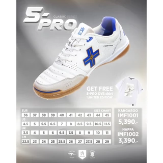 แท้100% รองเท้า ฟุตซอล IMANE 5-PRO Classic series (ไม่มีเสื้อแถมนะคะ)