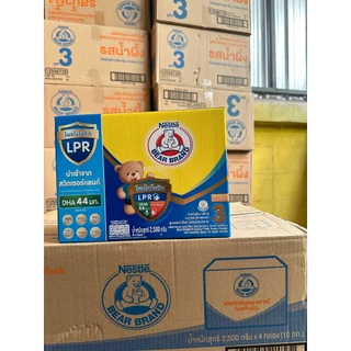 [ยกลัง] Bear Brand นมผงตราหมีสูตร3 ขนาด 2500/3000 กรัม รสจืด/น้ำผึ้ง [ยกลัง]