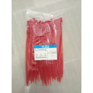 เคเบิ้ลไทร์ 6"（3.5*150mm )สายรัดพลาสติก cabletie มี6สี ถุงละ100เส้น