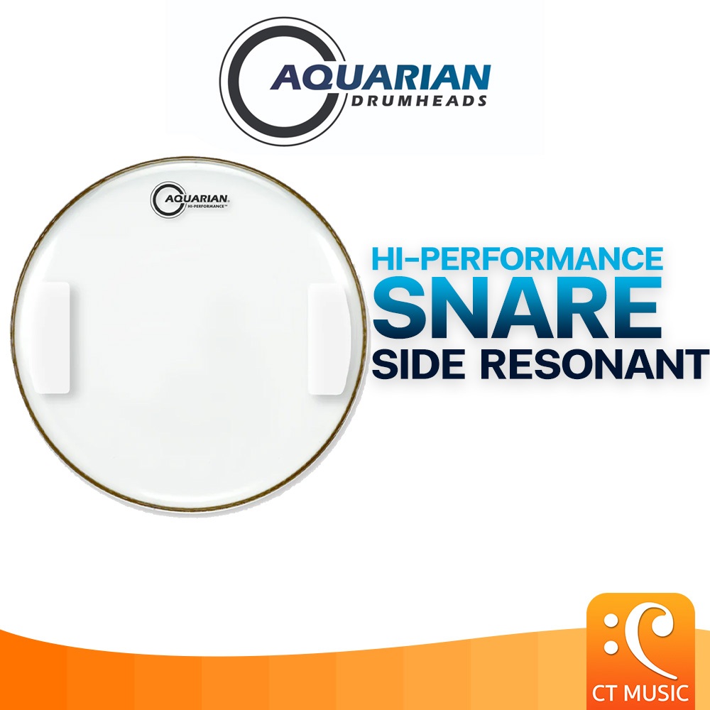 Aquarian Hi-Performance Snare Side Resonant หนังกลองชุด