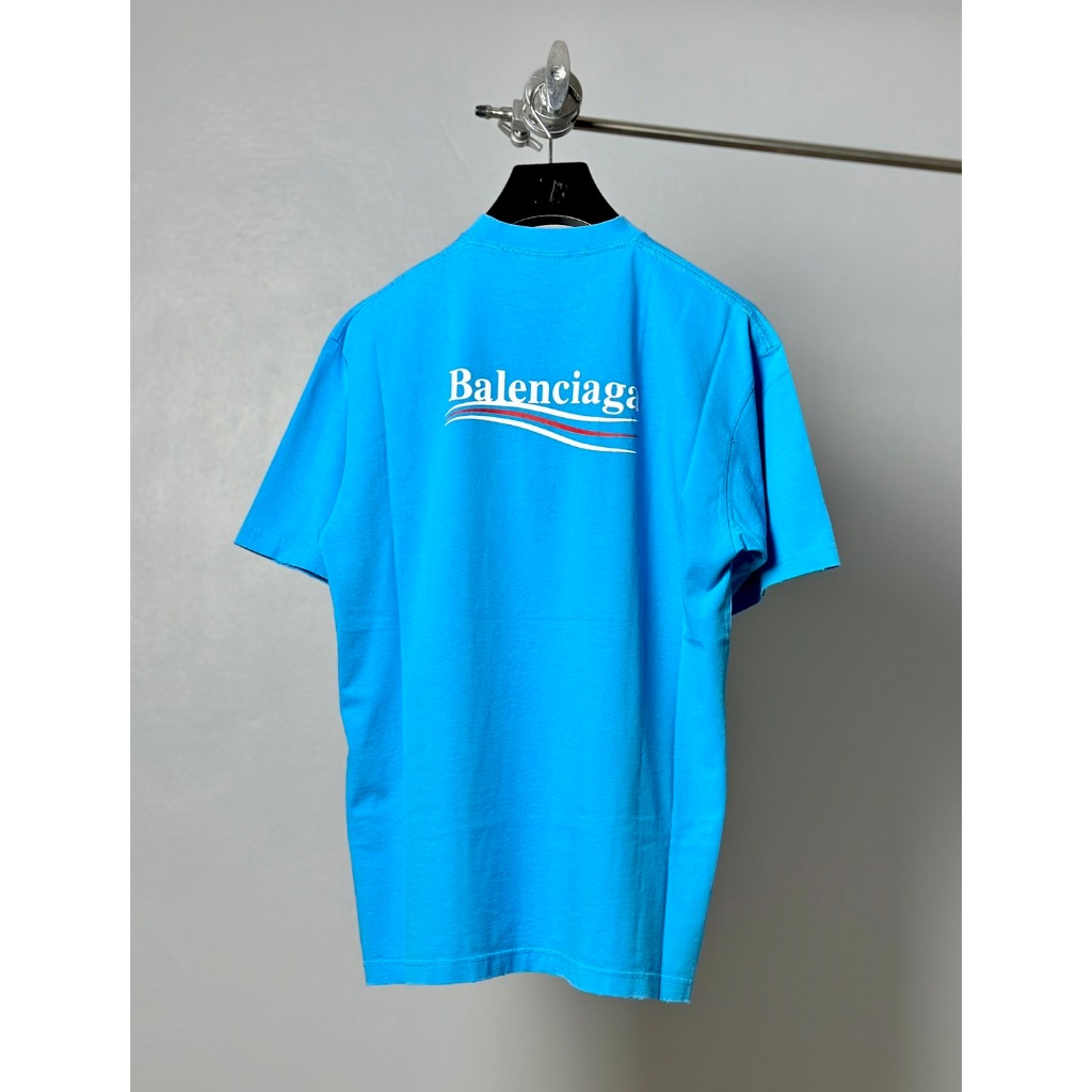 เสื้อ Balenciaga WAVE LOGO *LOGO สกรีน* Size S (48")