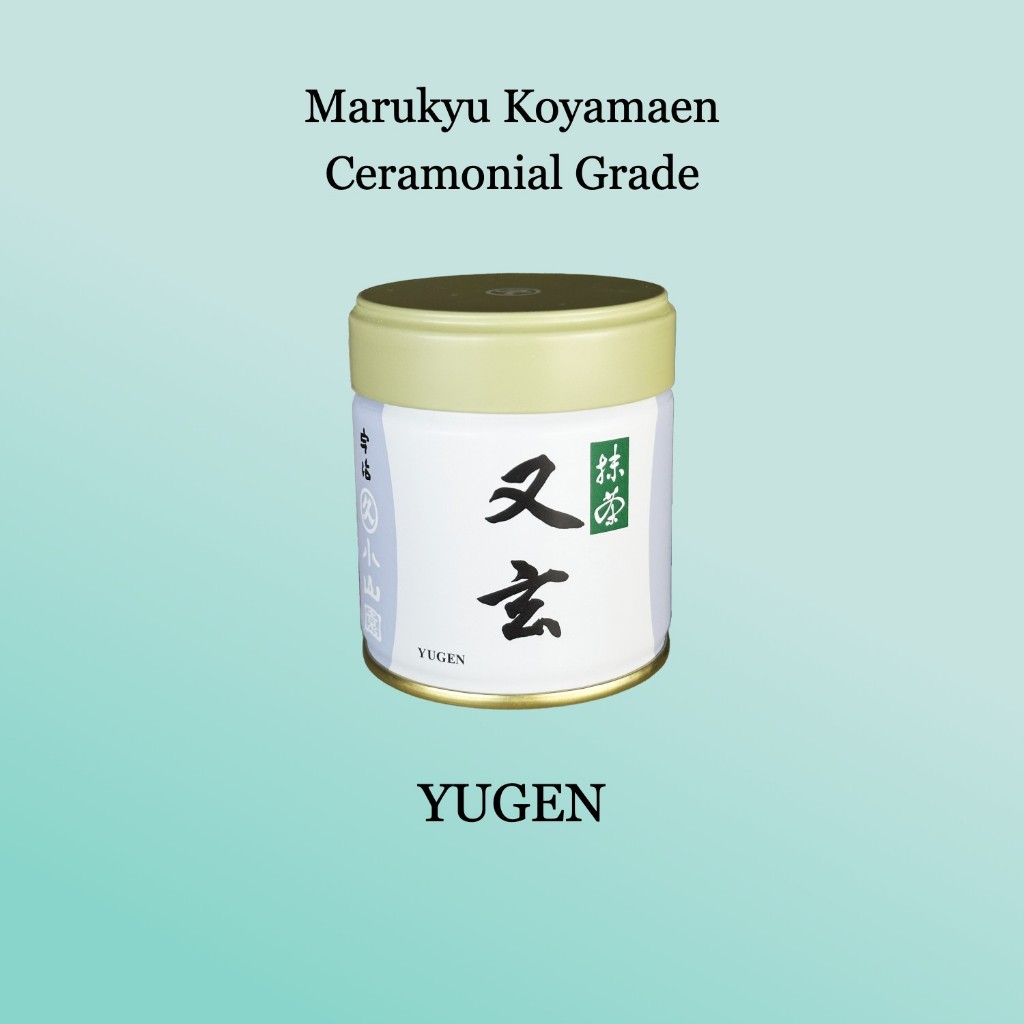 Marukyu Koyamaen Yugen ผงมัทฉะเกรดพิธีจากญี่ปุ่น Matcha Ceremonial grade